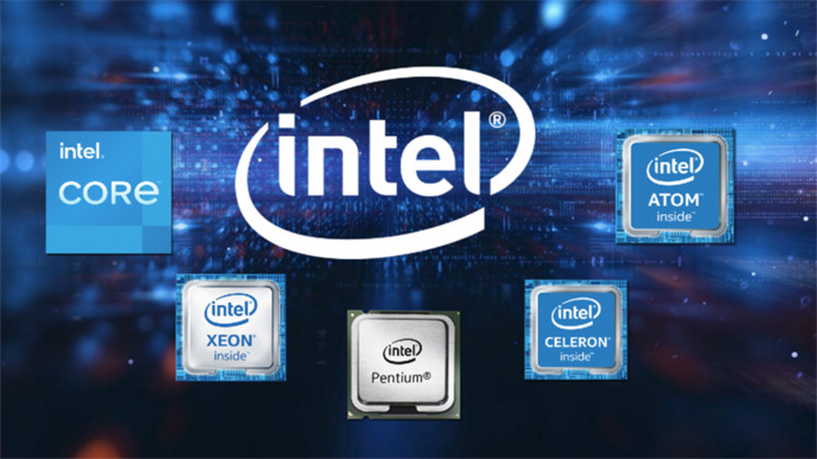 Hình ảnh minh họa các dòng CPU Intel Core i3, i5, i7 và i9 giúp người dùng phân biệt phân khúc và hiệu năng