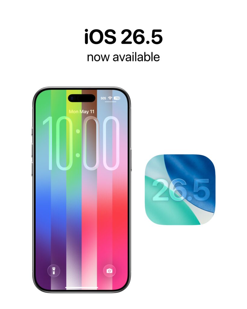 iOS 26.5 chính thức ra mắt ngày 11/5/2026
