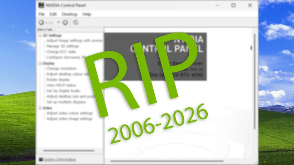 Ứng dụng Nvidia Control Panel lâu đời sẽ bị loại bỏ để Nvidia tập trung phát triển nền tảng Nvidia App tích hợp hiện đại hơn cho game thủ.