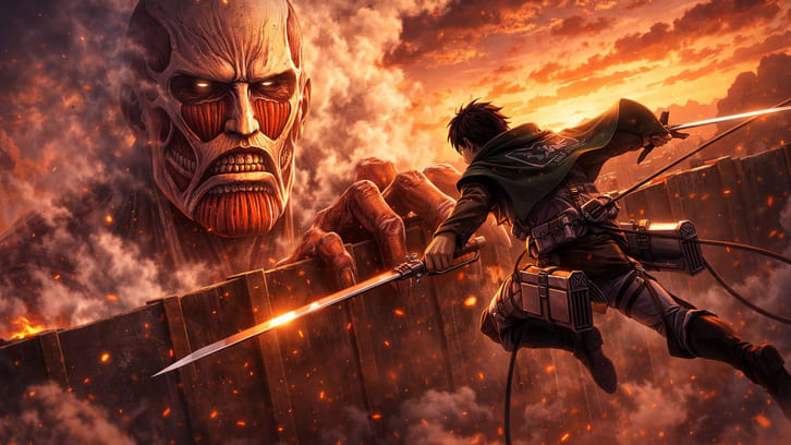 Ảnh Attack On Titan SS4 với những nhân vật và trận chiến nổi bật