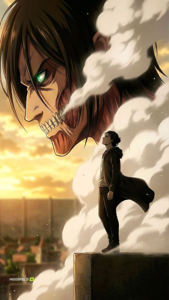 Ảnh Titan Eren ngầu tái hiện những trận chiến kịch tính trong anime