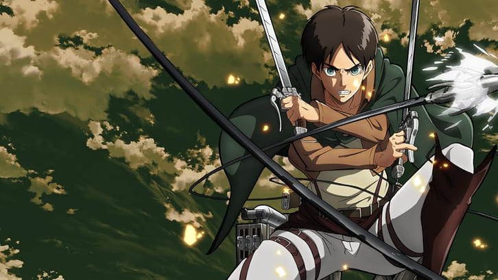 Hình ảnh Eren Attack On Titan thể hiện khí chất chiến binh đầy cuốn hút