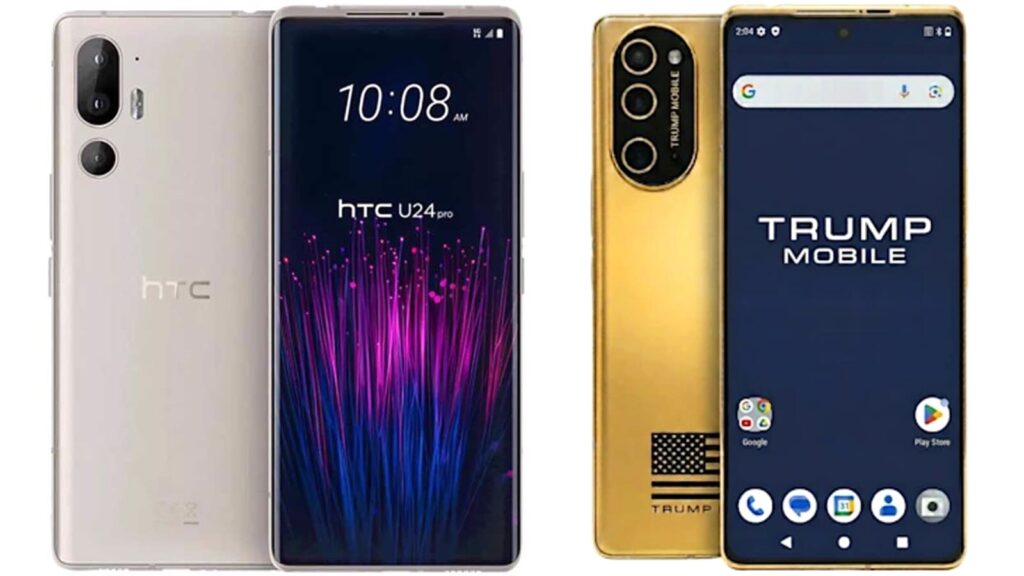 Trump Mobile T1 Phone và HTC U24 Pro giống nhau đến mức nào?