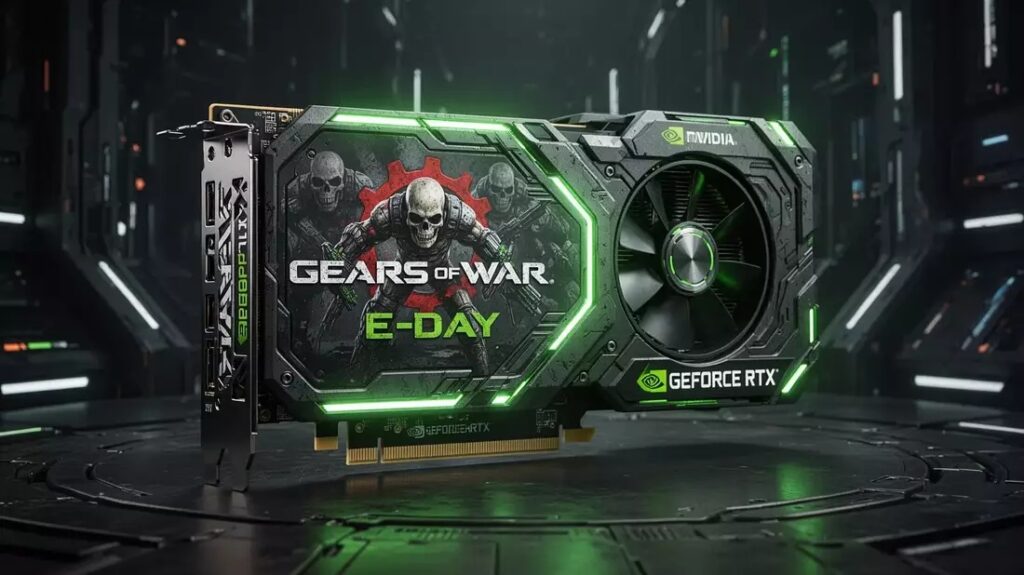 NVIDIA tặng GeForce RTX 5080 Founders Edition chủ đề Gears of War cho game thủ NVIDIA ra mắt chương trình tặng RTX 5080 Founders Edition phiên bản Gears of War cực hiếm