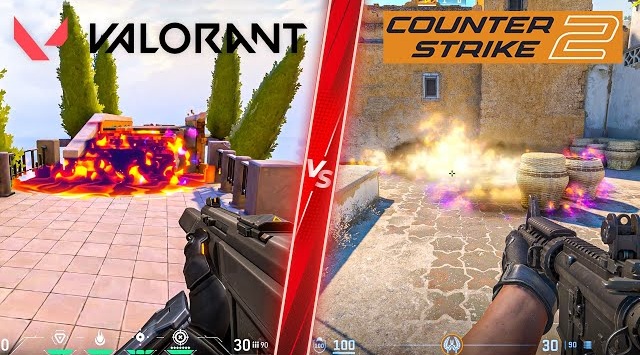 Counter-Strike 2 và Valorant