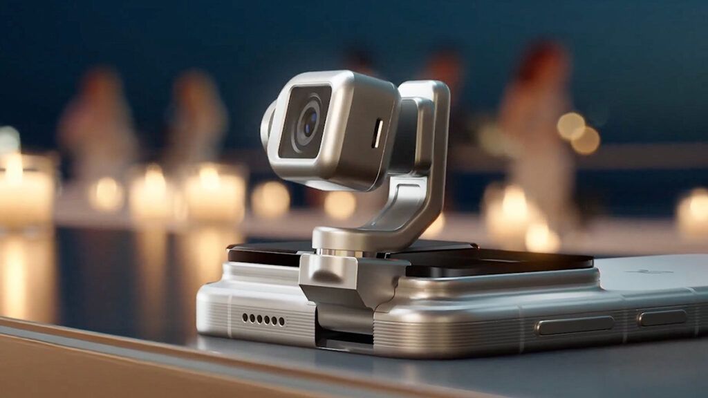 Điểm tạo nên sự khác biệt cho HONOR Robot Phone là hệ thống Titanium Agile Gimbal