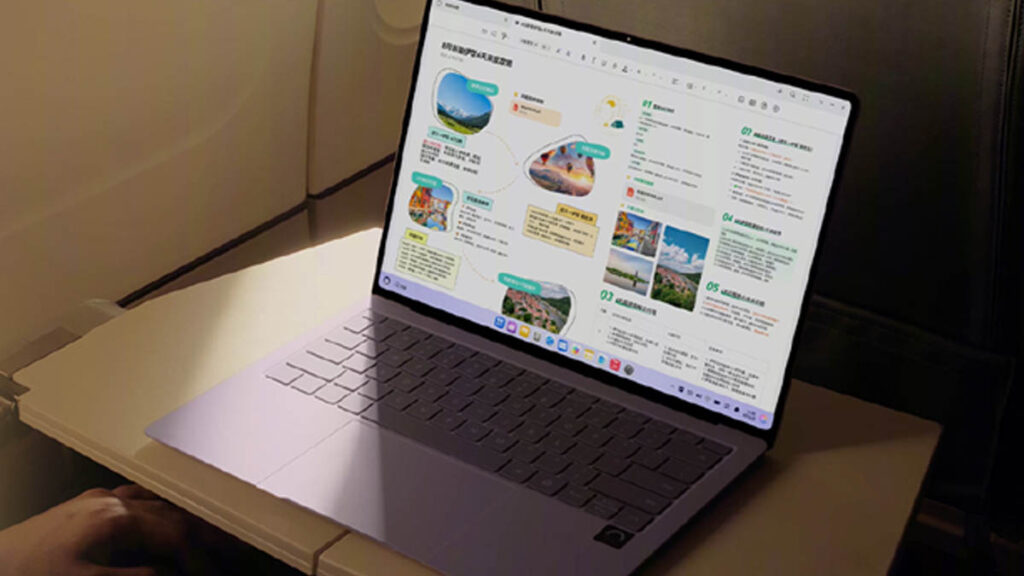Huawei MateBook Pro S được cài đặt sẵn HarmonyOS 6.1