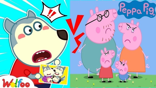 Trọng tâm vụ kiện Wolfoo là các đoạn âm thanh của Peppa Pig