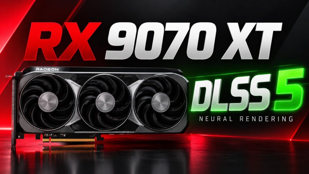 DLSS 5 Neural Rendering chạy được trên AMD Radeon RX 9070 XT nhờ bản mod.