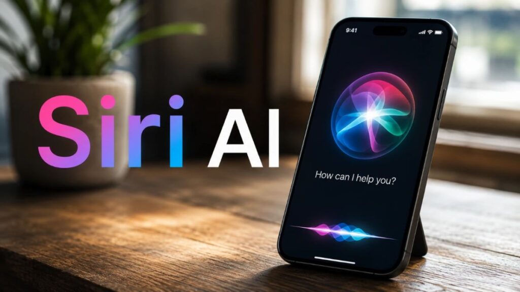 Siri AI hoàn toàn mới trên iOS 27 tích hợp Apple Intelligence.