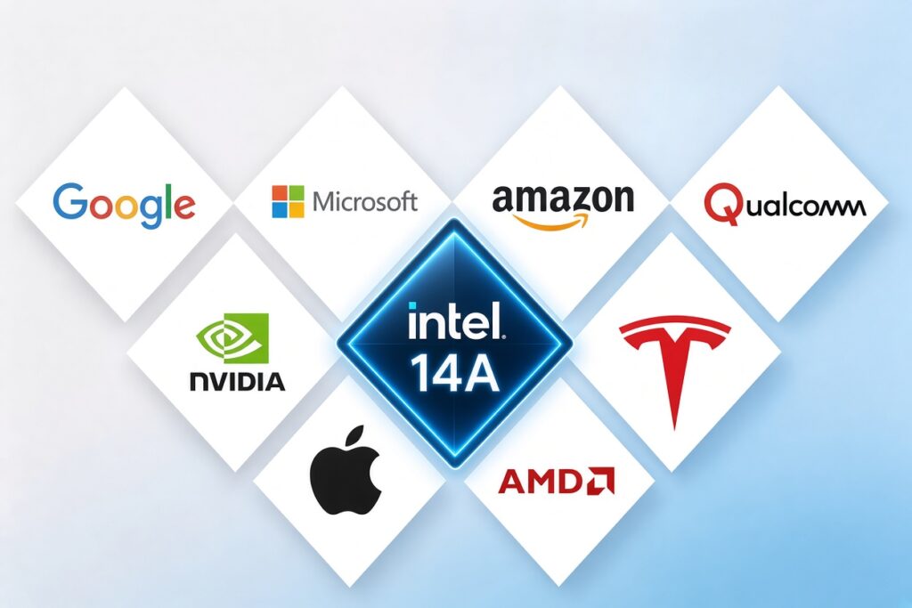 Tiến trình 14A của Intel được Apple, AMD, Google, Tesla và loạt ông lớn công nghệ đánh giá Tiến trình 14A của Intel được Apple, AMD, Google, Tesla đánh giá.