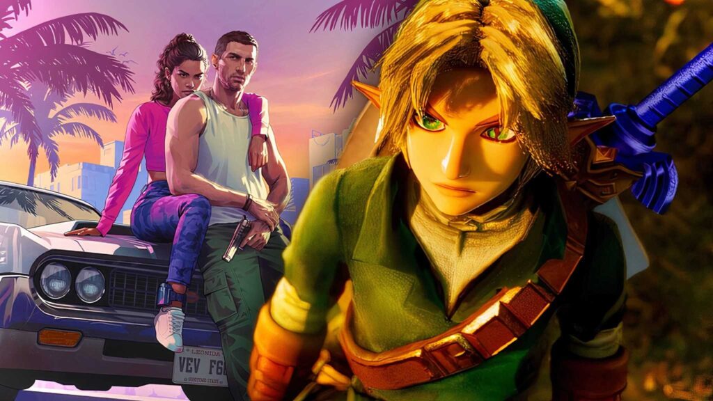 Zelda Ocarina of Time Remake có thể đối đầu trực tiếp với GTA 6 vào tháng 11.