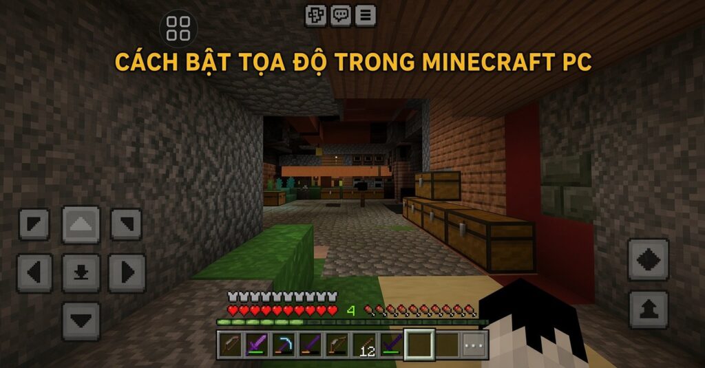 Cách bật tọa độ trong Minecraft PC, hướng dẫn chi tiết Java và Bedrock