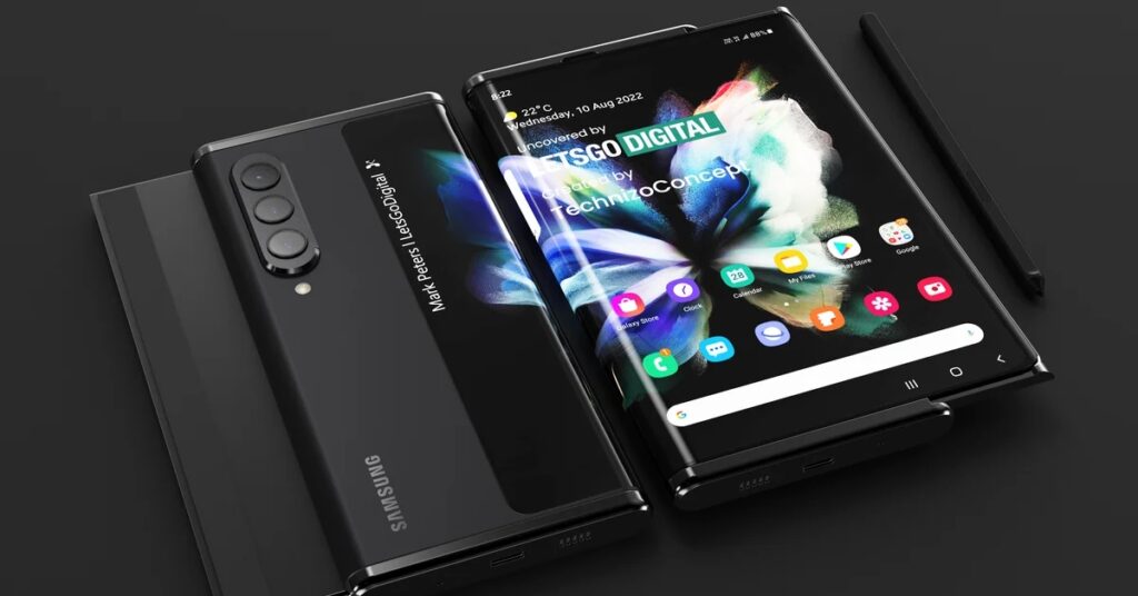 Bằng sáng chế Samsung Galaxy Z Slide với màn hình cuộn năm 2021