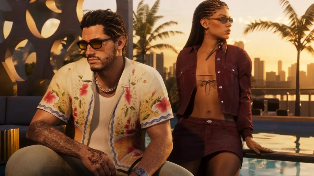 Jason, Lucia và Raul trong câu chuyện Giấc mơ Mỹ phai nhạt của GTA VI.